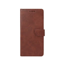 Rixus Bookcase For Samsung Galaxy A56 A566B Brown