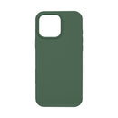 Rixus For iPhone 16 Pro Soft TPU Phone Case With MagSafe Dark Green
