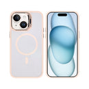 Rixus Classic 03 Case With MagSafe For iPhone 15 Light Pink