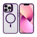 Rixus Classic 03 Case With MagSafe For iPhone 12, 12 Pro Deep Purple