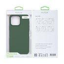 Rixus For iPhone 16 Pro Soft TPU Phone Case With MagSafe Dark Green