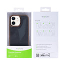 Rixus Mag Carbon With MagSafe For iPhone 12, 12 Pro Brown