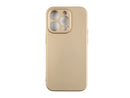 Rixus For iPhone 14 Pro Soft TPU Phone Case Gold