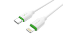 Rixus RX2022 Data Sync And Fast Charge Cable Type-C To Lightning 100CM
