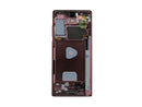 Samsung Galaxy Note 20 N980F, Note 20 5G N981B Display And Digitizer With Frame Mystic Bronze Service Pack
