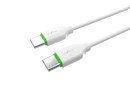 Rixus RX2015 Data Sync And Fast Charge Cable Type-C to Type-C 100CM