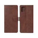 Rixus Bookcase For Samsung Galaxy S24 Plus 5G S926B Brown