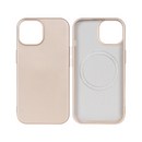 Rixus For iPhone 13 Soft TPU Phone Case With MagSafe Gold