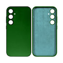 Rixus For Samsung Galaxy A55 5G A556B Soft TPU Phone Case Dark Green