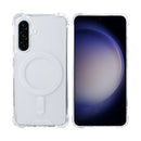 Rixus Anti-Burst Case With MagSafe For Samsung Galaxy A36 A366B Transparent