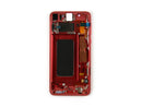 Samsung Galaxy S10e G970F Display And Digitizer With Frame Cardinal Red Service Pack