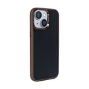 Rixus Mag Carbon With MagSafe For iPhone 13 Brown