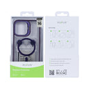 Rixus Classic 03 Case With MagSafe For iPhone 16 Deep Purple
