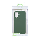 Rixus For iPhone 16 Plus Soft TPU Phone Case With MagSafe Dark Green