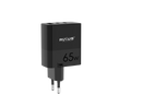 Rixus RX105 PD 65W Gan Charger Black