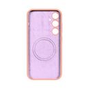 Rixus For Samsung Galaxy S24 Plus 5G S926B Soft TPU Phone Case With MagSafe Pink