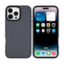 Rixus Mag Carbon With MagSafe For iPhone 16 Pro Titanium Black