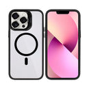 Rixus Classic 03 Case With MagSafe For iPhone 12 Pro Max Black