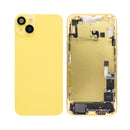 For iPhone 14 Plus Complete Housing Incl. All Small Parts Without Battery And Back Camera Yellow