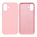Rixus For iPhone 16 Plus Soft TPU Phone Case Pink