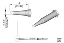 JBC Cartridge Bevel Ø0.6 (C115109)