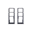 Samsung Galaxy A02 A022F Sim And SD Card Holder Black OEM