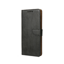 Rixus Bookcase For Samsung Galaxy A20e A202F Black