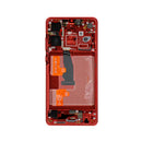 Huawei P30 (ELE-L29, ELE-L09) Display And Digitizer With Frame Amber Sunrise OEM