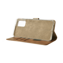 Rixus Bookcase For Samsung Galaxy A71 A715F Light Brown