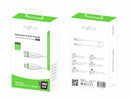 Rixus RX2023 Data Synch & Fast Charge 200CM White