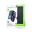 Rixus For iPhone 16 Duo Magnetic Detachable Wallet Black