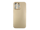Rixus For iPhone 14 Pro Max Soft TPU Phone Case Gold