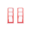 Samsung Galaxy A12 Nacho A127F Sim And SD Card Holder Red OEM