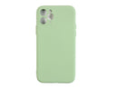 Rixus For iPhone 11 Pro Soft TPU Phone Case Matcha
