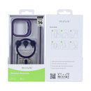 Rixus Classic 03 Case With MagSafe For iPhone 14 Pro Deep Purple