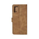 Rixus Bookcase For Samsung Galaxy S23 Ultra S918B Light Brown