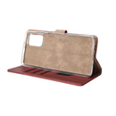 Rixus Bookcase For Samsung Galaxy A53 5G A536B Dark Red