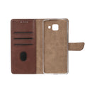 Rixus Bookcase For Samsung Galaxy A5 A520F Brown