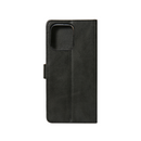 Rixus Bookcase For iPhone 15 Pro Max Black