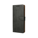 Rixus Bookcase For iPhone 14 Pro Max Black