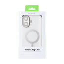 Rixus Instinct Mag Case For iPhone 16 Plus Silver