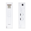 For Apple Watch 42mm, 44mm, 45mm, 49mm Nylon Band Trail Loop Light Gray Retail Box