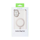 Rixus Instinct Mag Case For iPhone 16 Titanium Grey