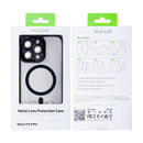 Rixus Classic 04 Case With MagSafe For iPhone 12 Pro Max Black