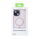 Rixus Classic 04 Case With MagSafe For iPhone 15 Pink