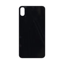 For iPhone Xs Max Extra Glass Black (Enlarged camera frame)