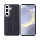 Rixus Mag Carbon With MagSafe For Samsung Galaxy S25 Plus S936B Titanium Grey