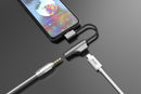 Rixus RXL07 Adapter Charge And Audio Cable For Lightning 11CM