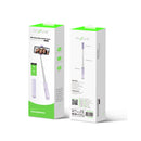 Rixus RXSF30P Mini Integrated Selfie Stick Bluetooth Purple