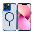 Rixus Classic 04 Case With MagSafe For iPhone 13 Pro Dark Blue